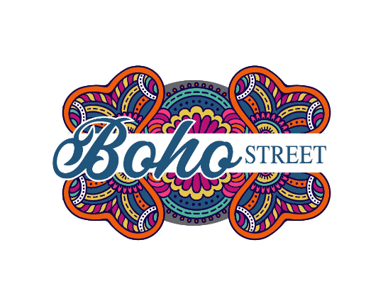 Boho Colorful Logo Design