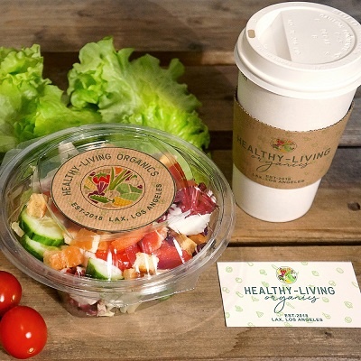 Healthy-Living-Organics Logo & Branding