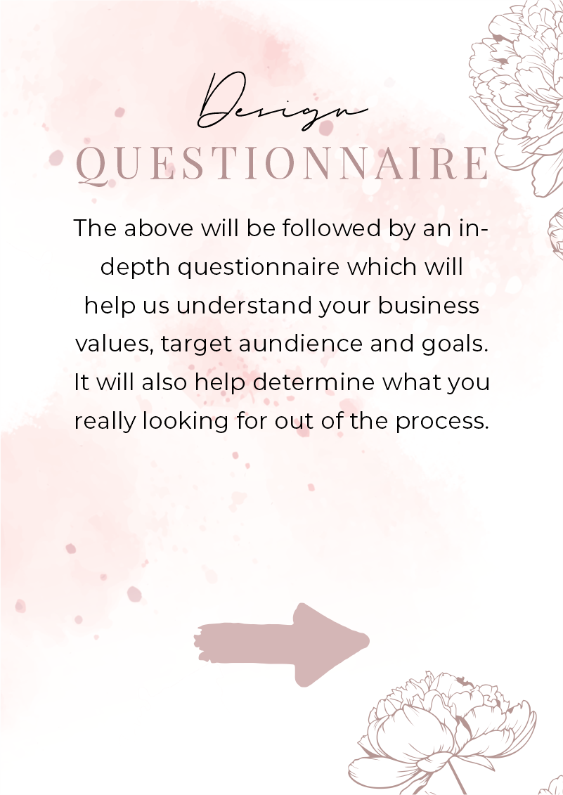Design Questionnaire - Blossom Web Studio