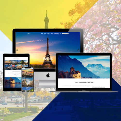 Travel Website Design-Blossom Web Studio