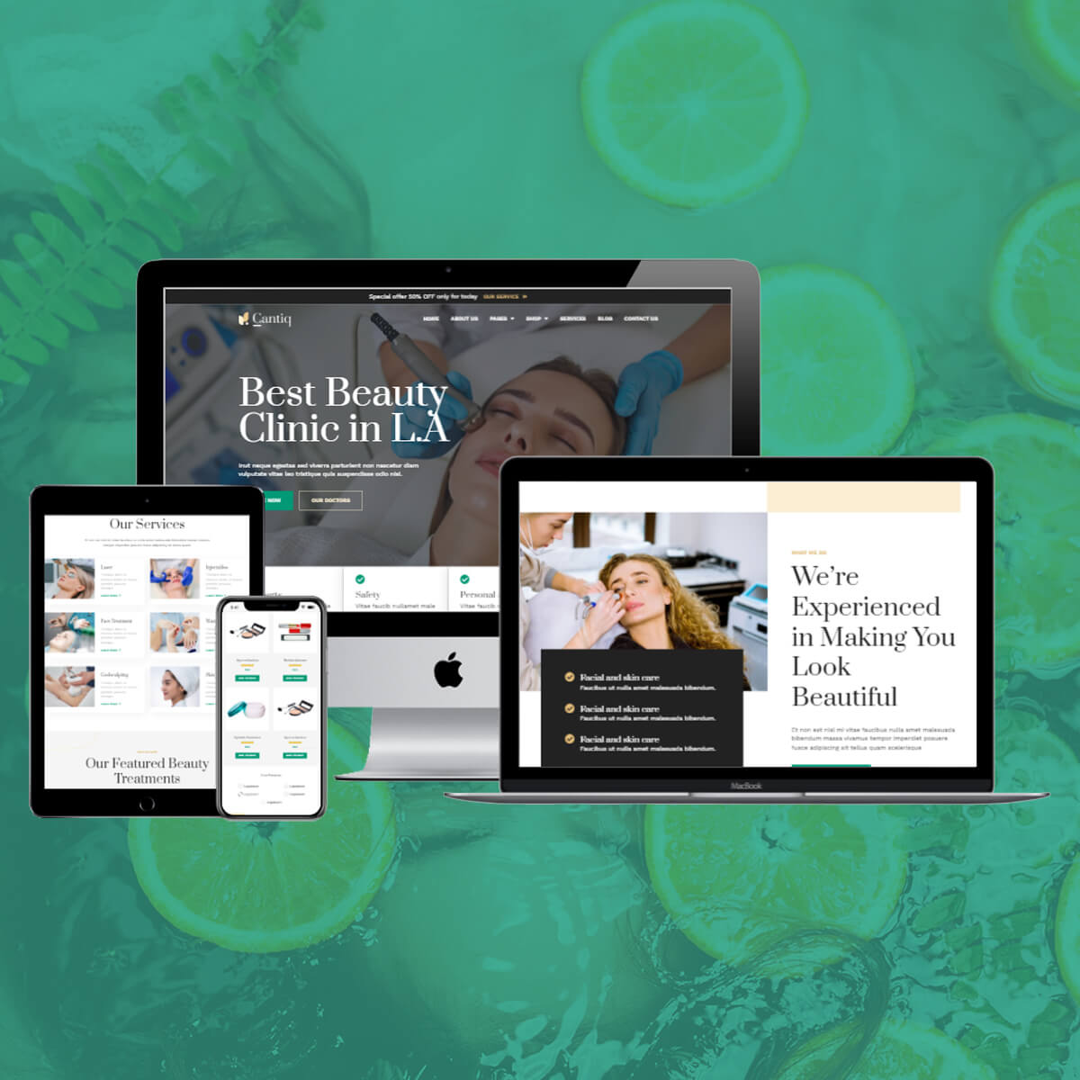 Beauty & Wellness Website Design-Blossom Web Studio