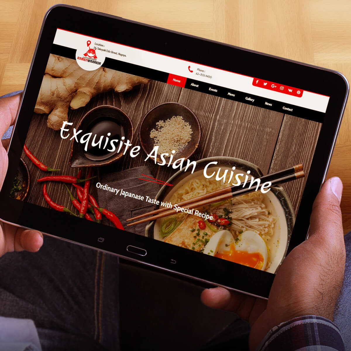 Food & Restaurant Website Design-Blossom Web Studio