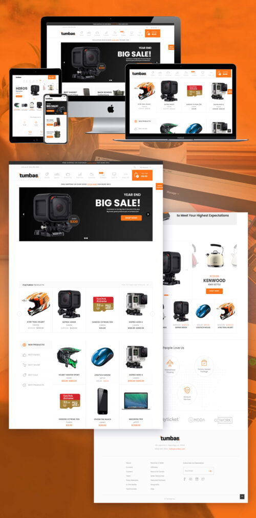 Marketplace Website Design-Blossom Web Studio