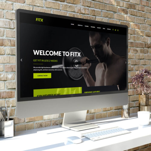 Gym & Fitness Website Design-Blossom Web Studio