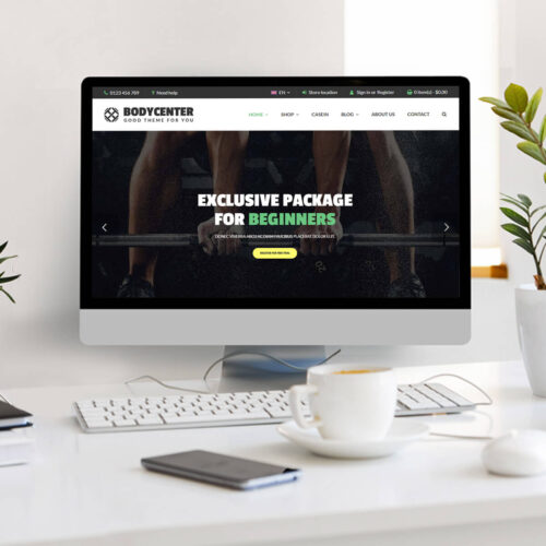 Gym & Fitness Website Design-Blossom Web Studio