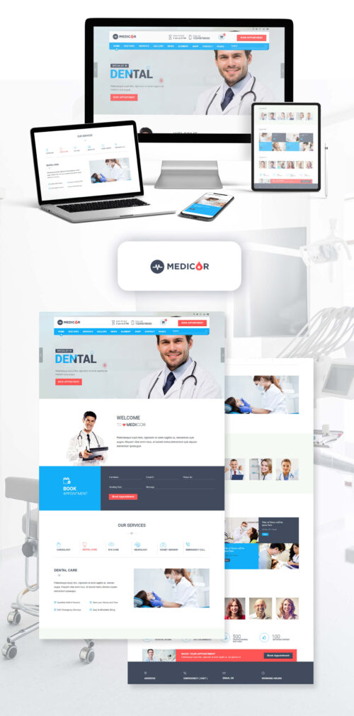 Dental Website Design - Blossom Web Studio