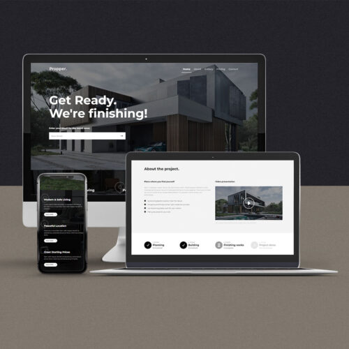 Property Website Design-Blossom Web Studio